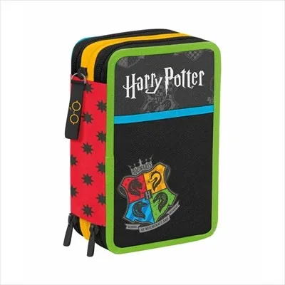 Astuccio 3 zip Harry Potter