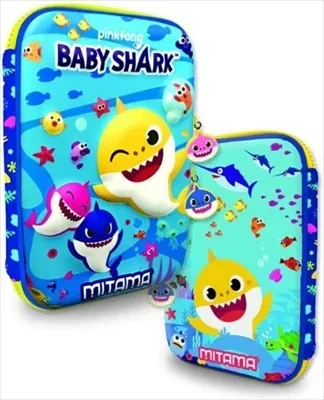 Astuccio sagomato Baby Shark 3D Mitama
